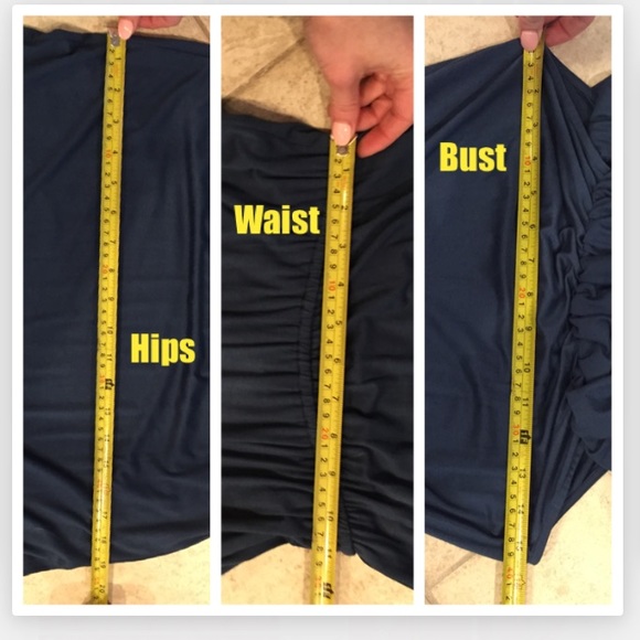 NWT Ella Moss Blue Off The Shoulder Maxi Dress - Picture 7 of 7